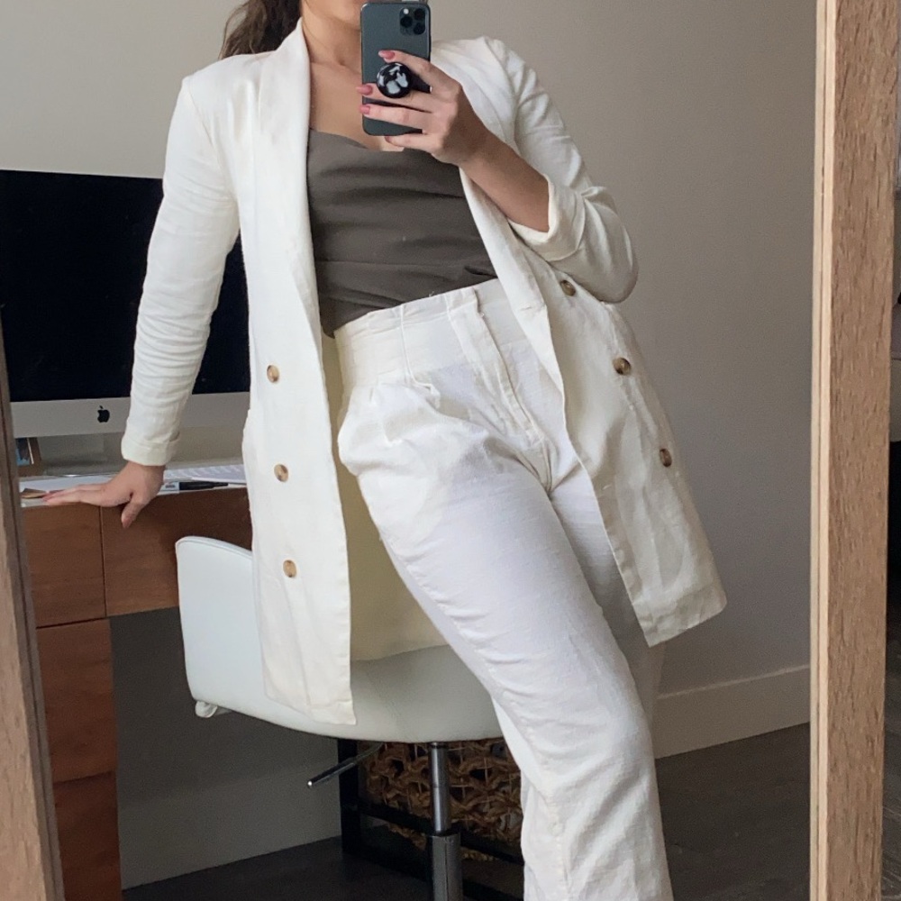 L*Space Cream Textured Jacket - Picture 2 of 4